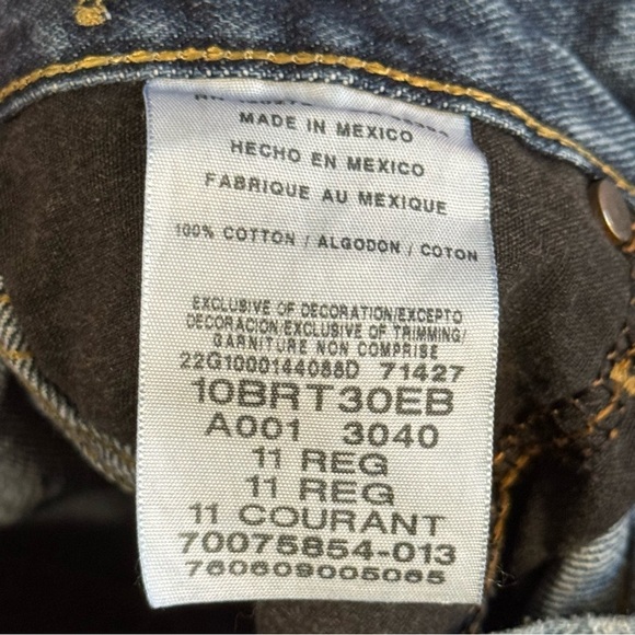 Wrangler Classic Blue Denim Jeans Mens Size 11 REG - Picture 3 of 6